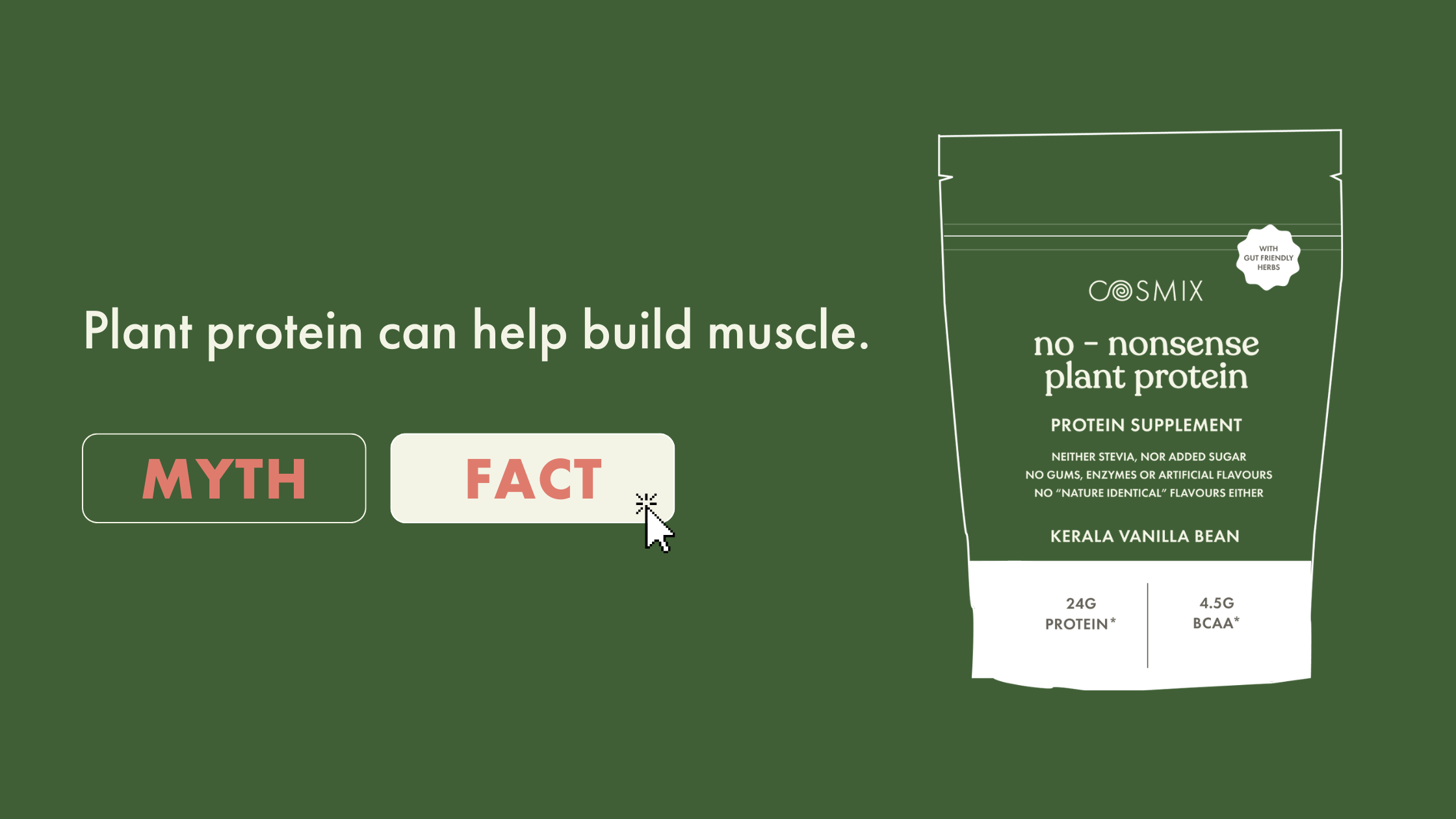 Can Plant Protein Help Build Muscle as Effectively as Whey? – Cosmix