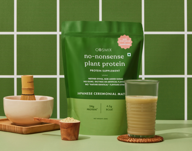 Cosmix Japanese Cermonial Matcha No Nonsense Plant Protein