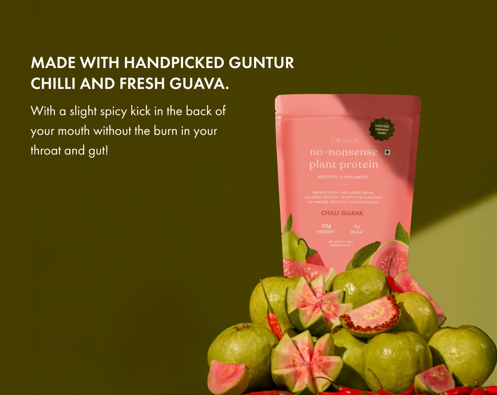 No-Nonsense Plant Protein - Chilli Guava