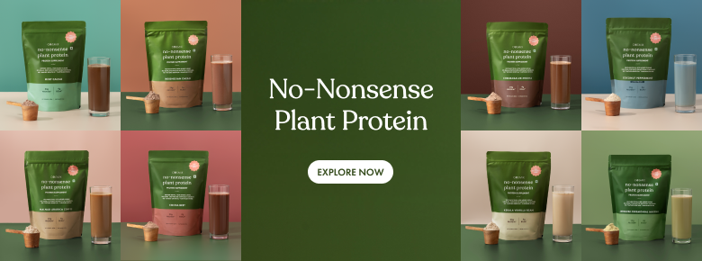 No-Nonsense Plant Protein packages