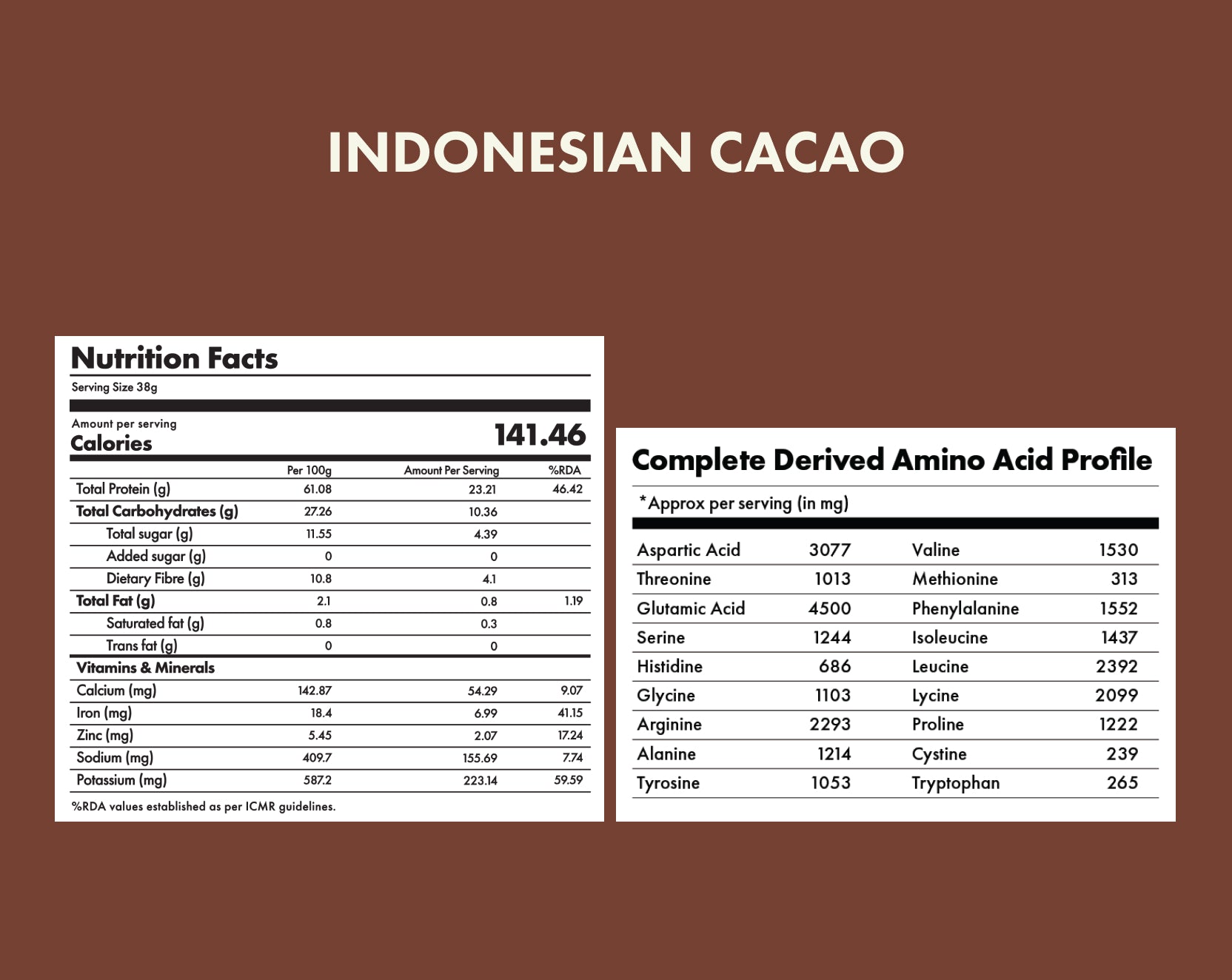 No-Nonsense Plant Protein - Indonesian Cacao Pro