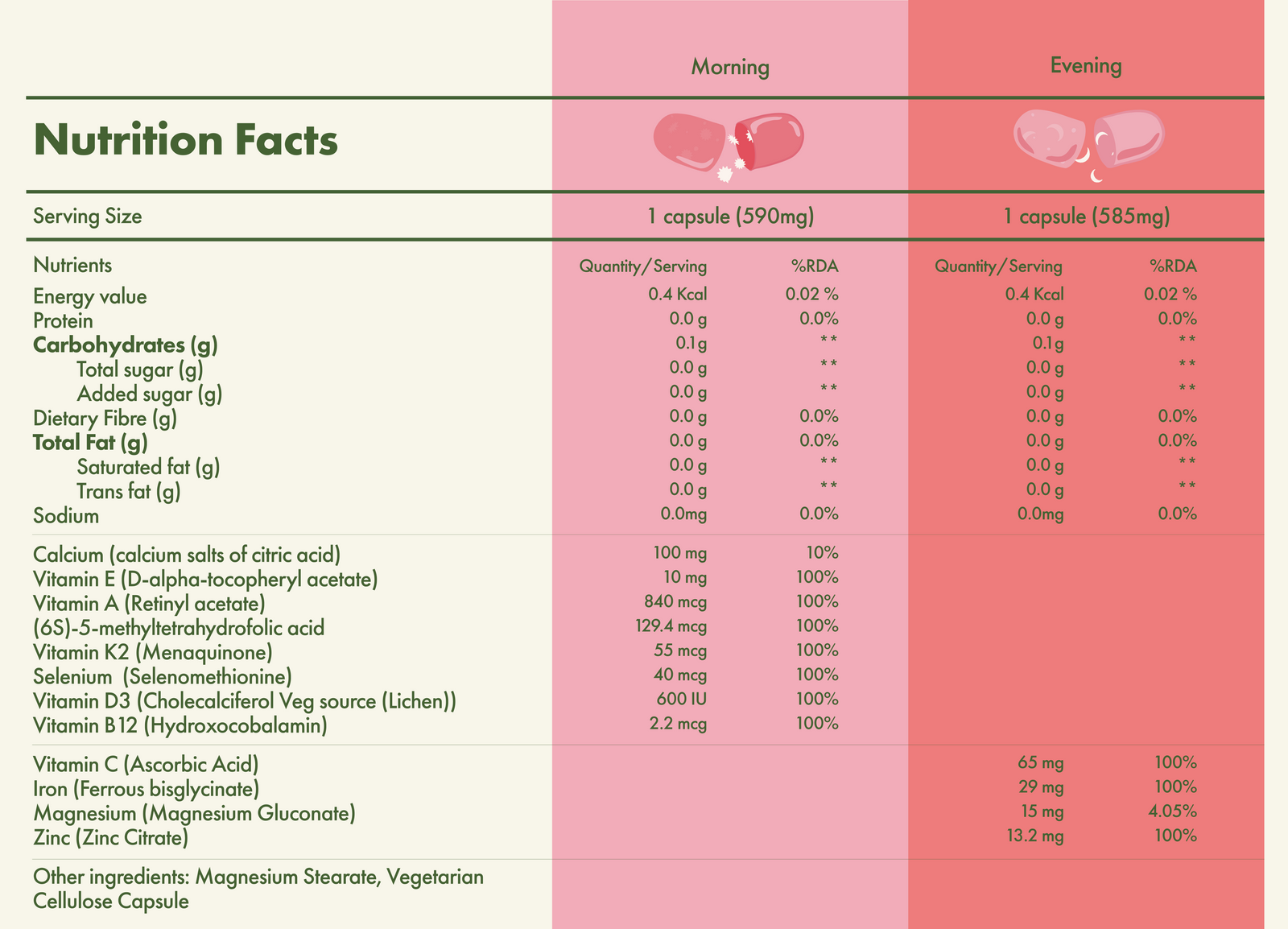 Nutrition Facts