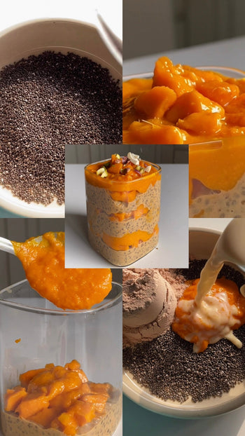 Mango Chia Pudding 🥭💗