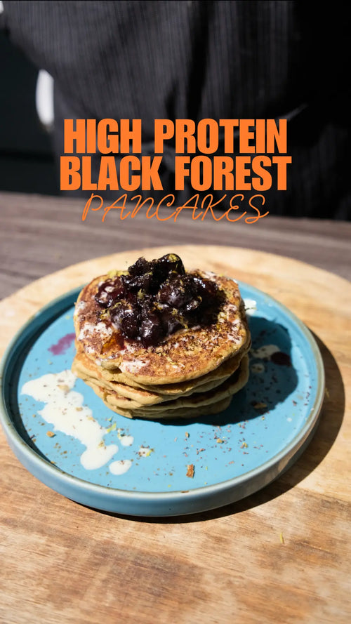 Cherry Coconut Black Forest Pancake