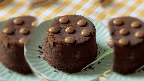 Chocolate Protein Lava Cake