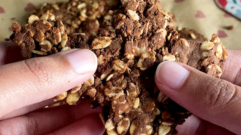 Chocolate Protein Granola Clusters