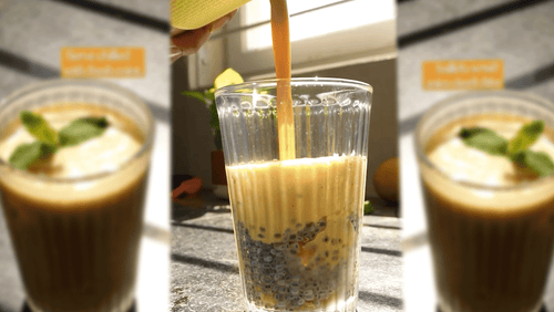 Mango Protein Mint Cooler