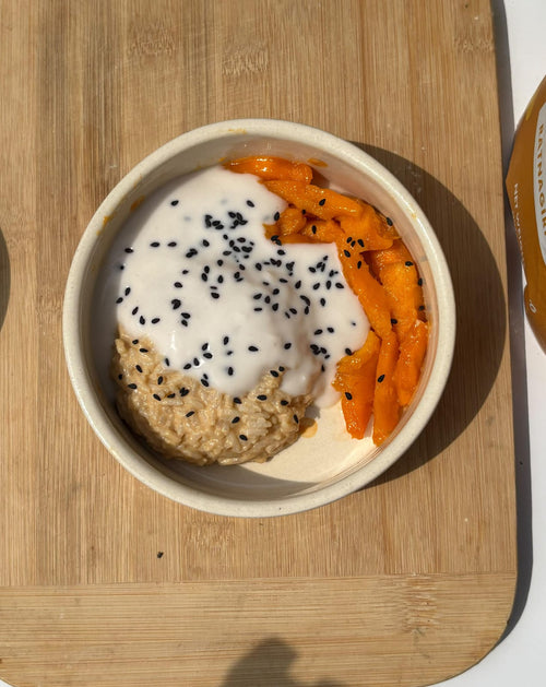 Mango Protein Rice Pudding