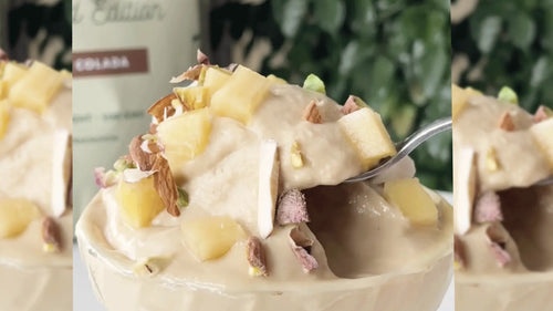 Vegan Piña Colada Protein Shrikhand 🥥🍍