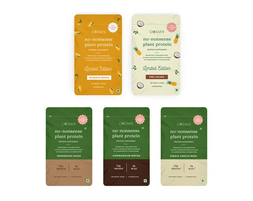 No-Nonsense Plant Protein - Assorted Flavours (Sachets)
