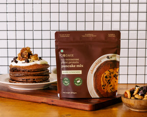 No-Nonsense Plant Protein Pancakes -  Chocolate