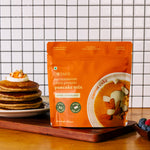No-Nonsense Plant Protein Pancakes -  Carrot Cake
