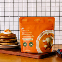 No-Nonsense Plant Protein Pancakes -  Carrot Cake