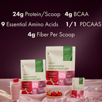 No-Nonsense Plant Protein - Mahabaleshwar Strawberry Pro