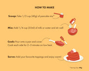 No-Nonsense Plant Protein Pancakes - Vanilla