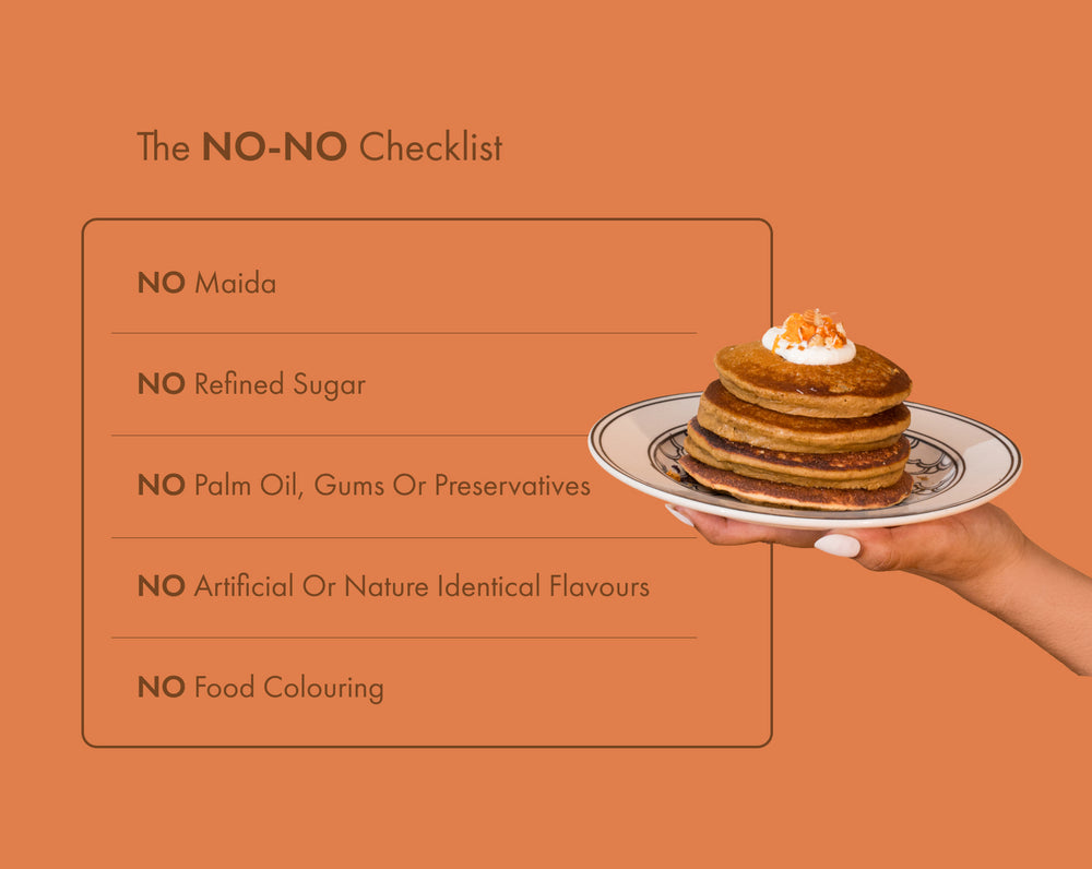 No-Nonsense Plant Protein Pancakes -  Carrot Cake