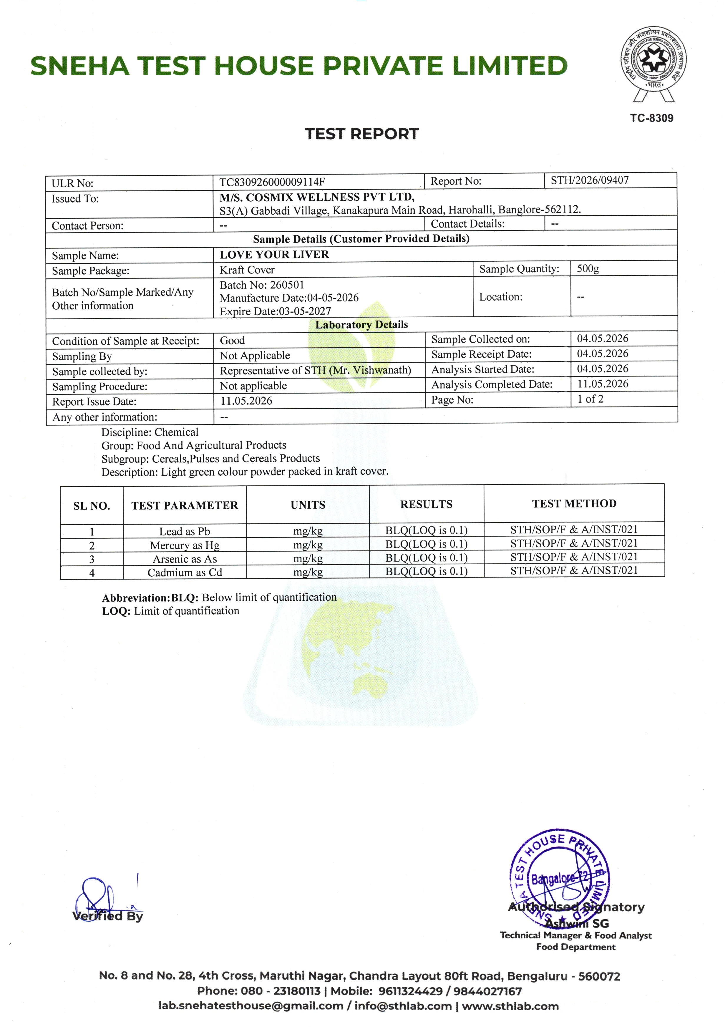 Certificate 1
