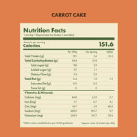 No-Nonsense Plant Protein Pancakes -  Carrot Cake