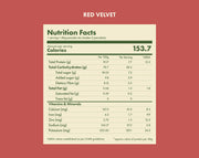 No-Nonsense Plant Protein Pancakes -  Red Velvet