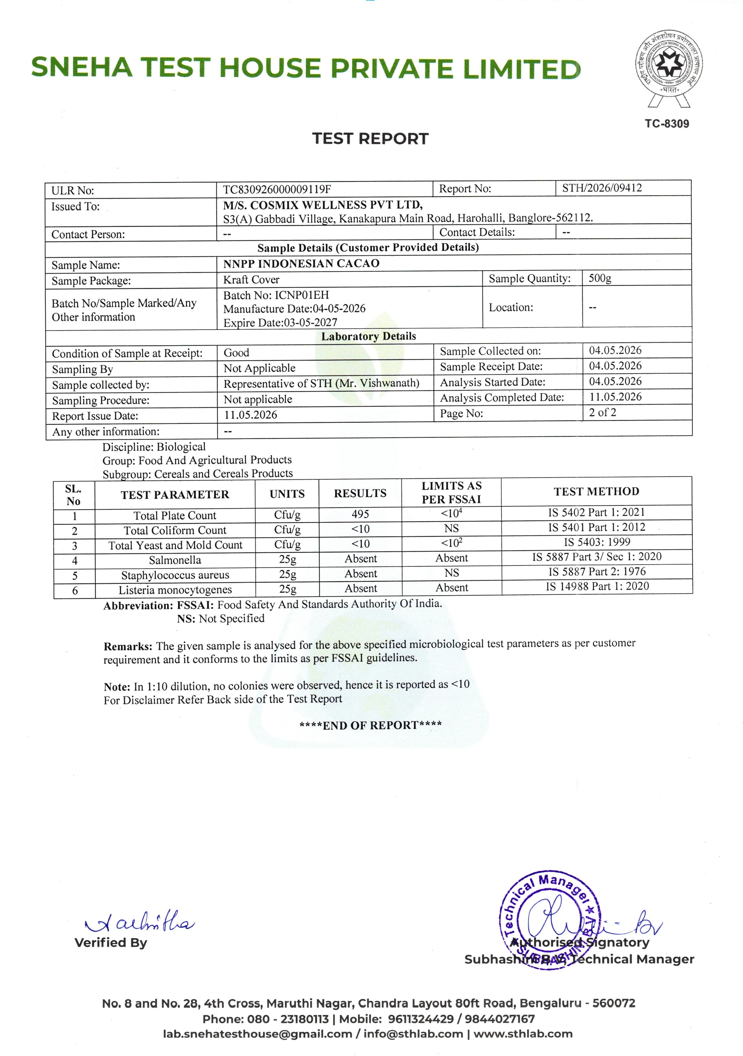 Certificate 1