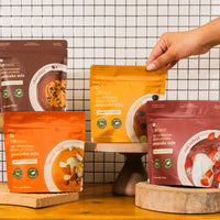 No-Nonsense Plant Protein Pancakes -  Carrot Cake