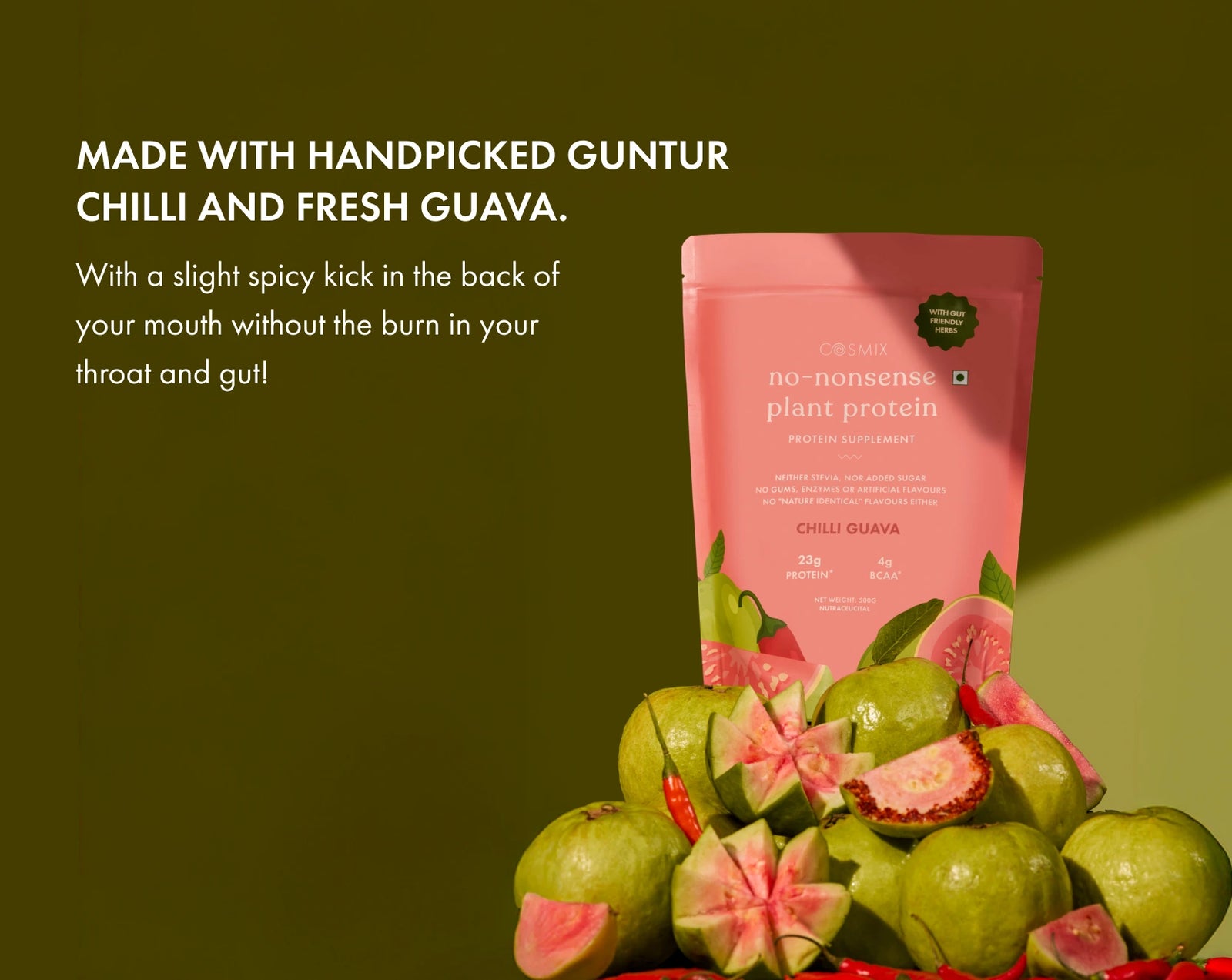 No-Nonsense Plant Protein - Chilli Guava