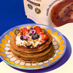 No-Nonsense Plant Protein Pancakes - Vanilla Choco Chip