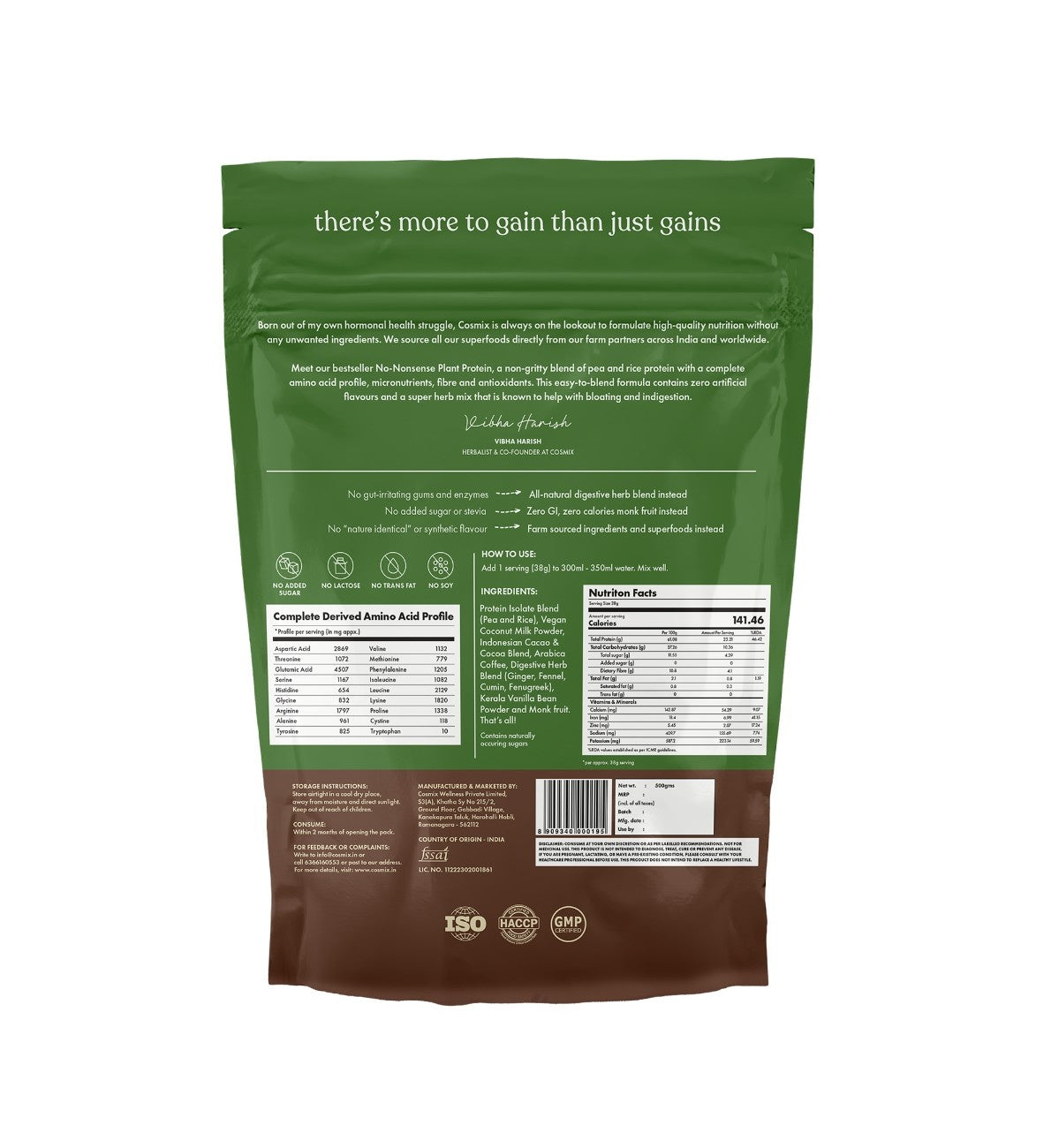 No-Nonsense Plant Protein - Chikmagalur Mocha