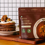 No-Nonsense Plant Protein Pancakes -  Chocolate