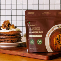 No-Nonsense Plant Protein Pancakes -  Chocolate