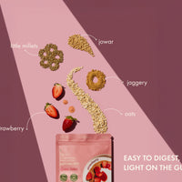 No-Nonsense Plant Protein Pancakes - Strawberry