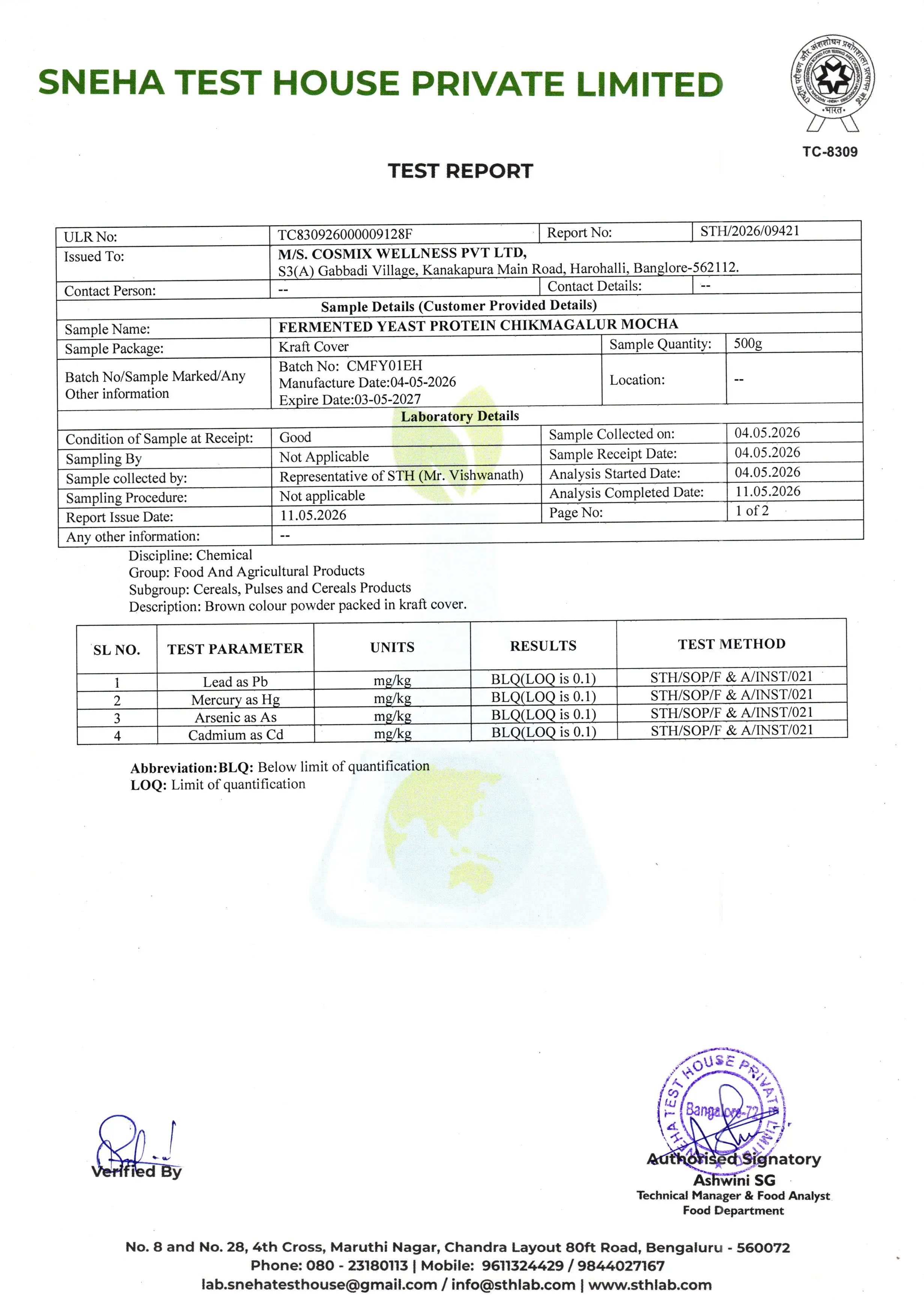 Certificate 1
