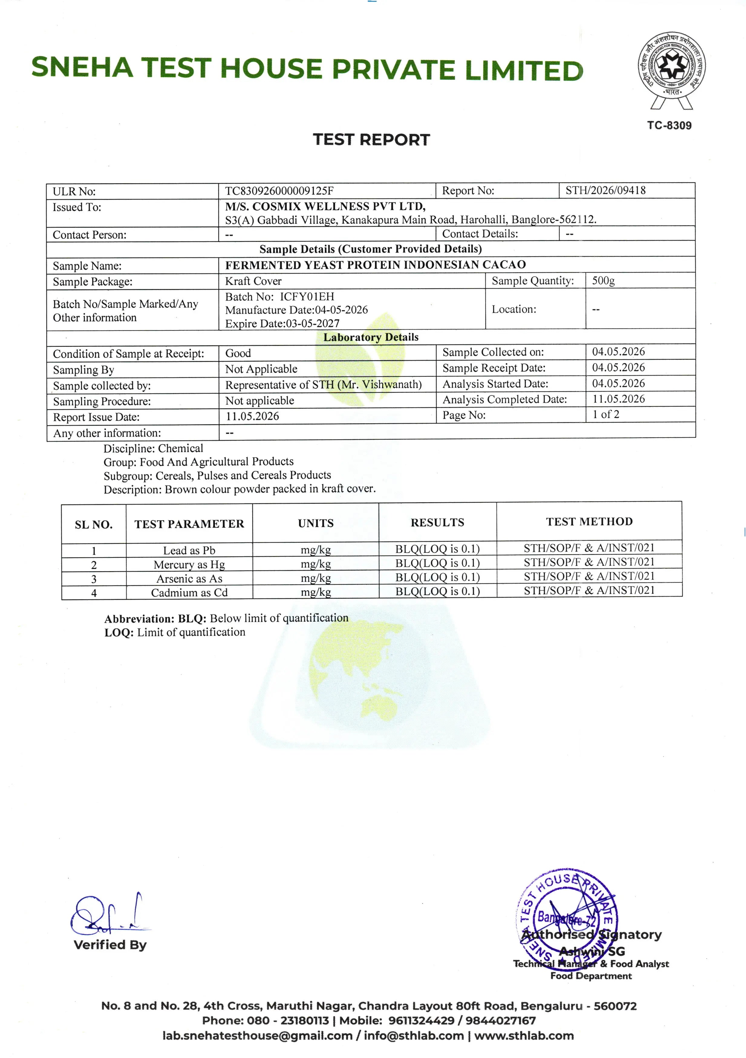 Certificate 1