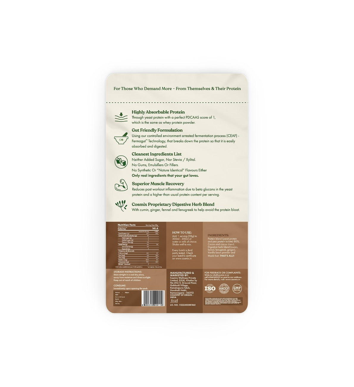 No-Nonsense Plant Protein - Indonesian Cacao Pro