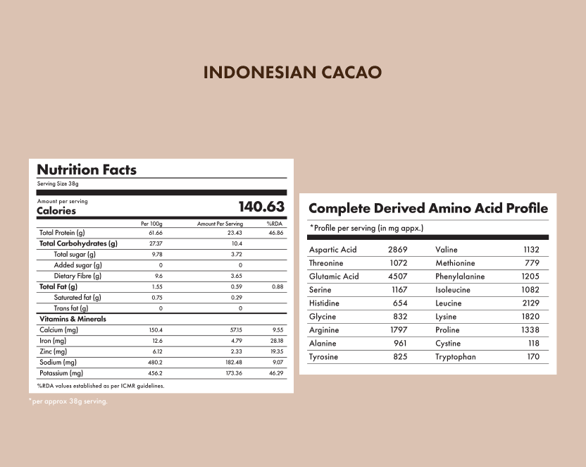 No-Nonsense Plant Protein - Indonesian Cacao