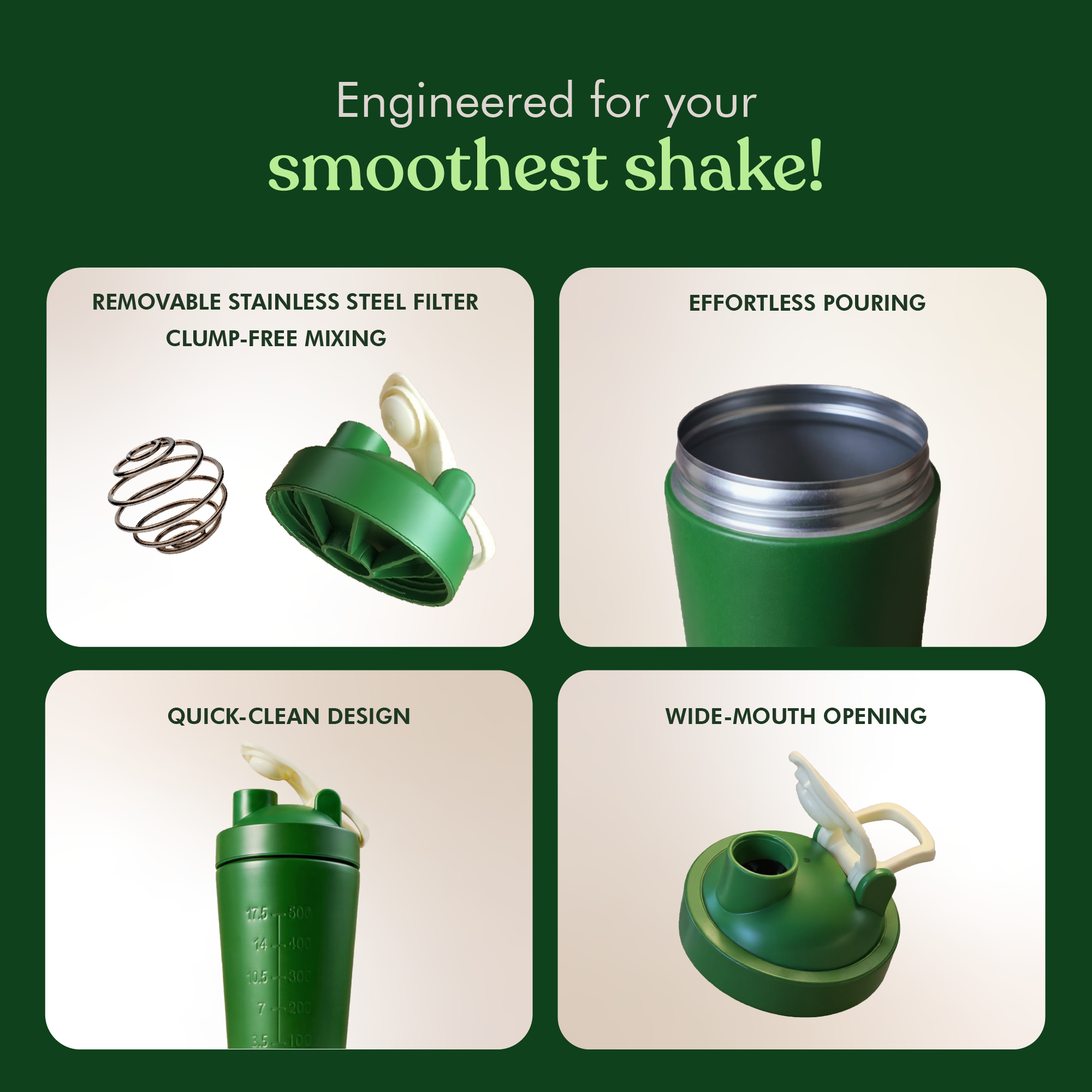 No-Nonsense Shaker