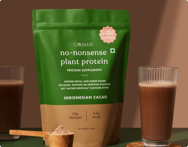 Cosmix Indonesian Cacao No Nonsense Plant Protein Powder