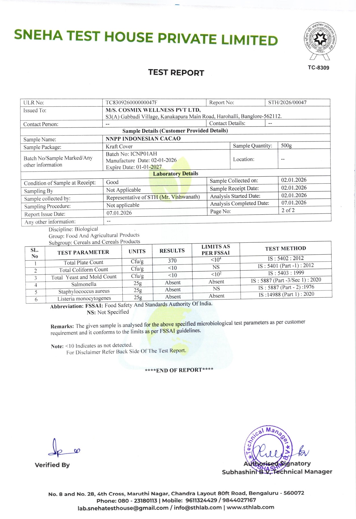 Certificate 1