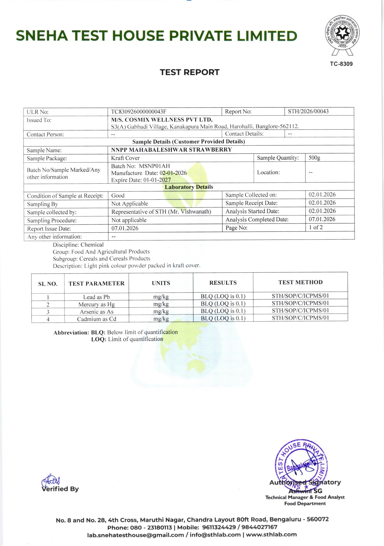 Certificate 1