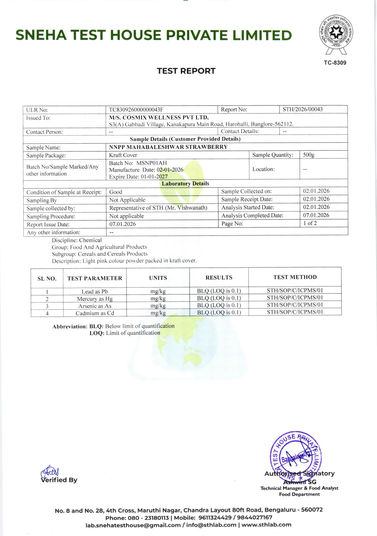 Certificate 1