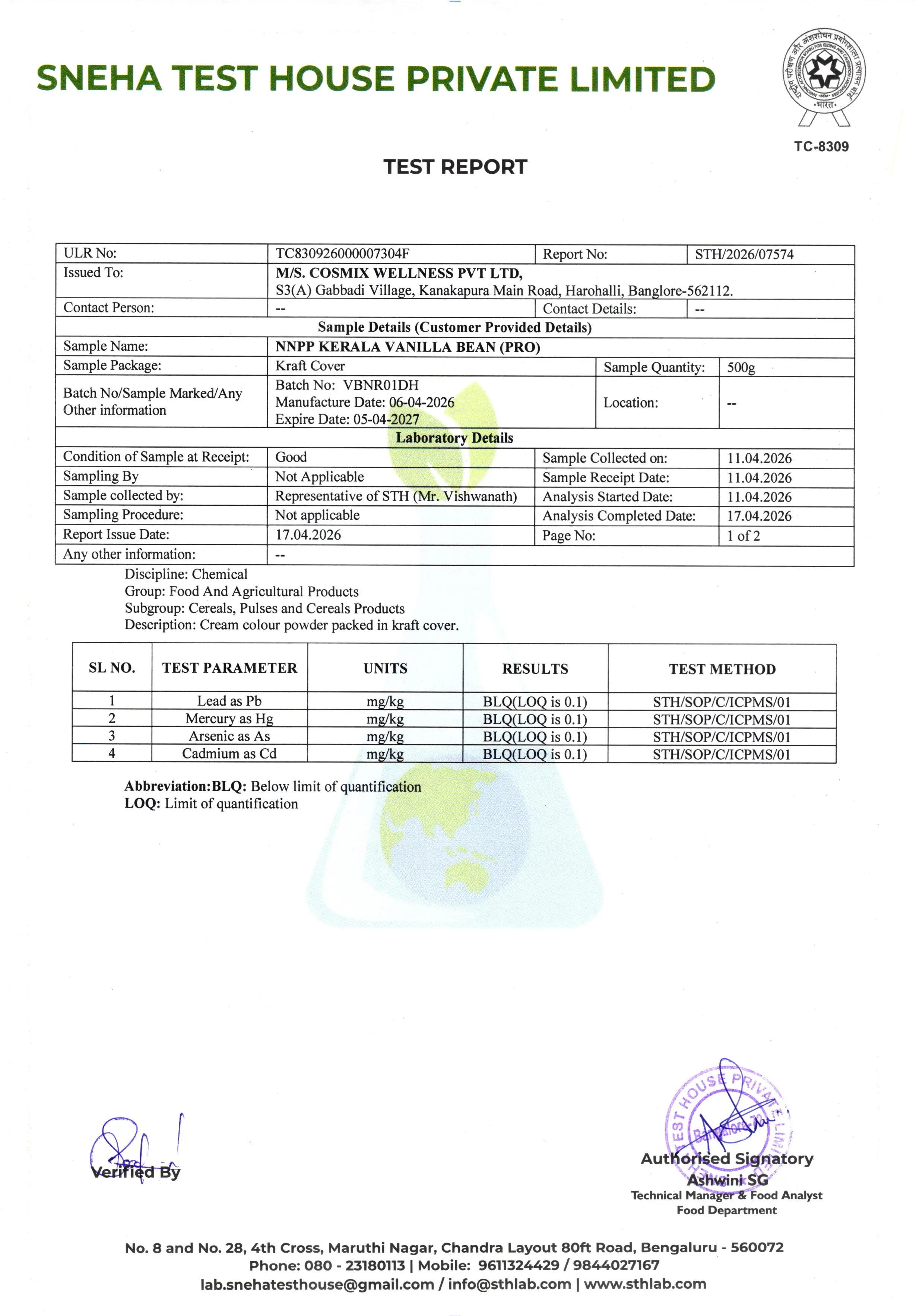 Certificate 1