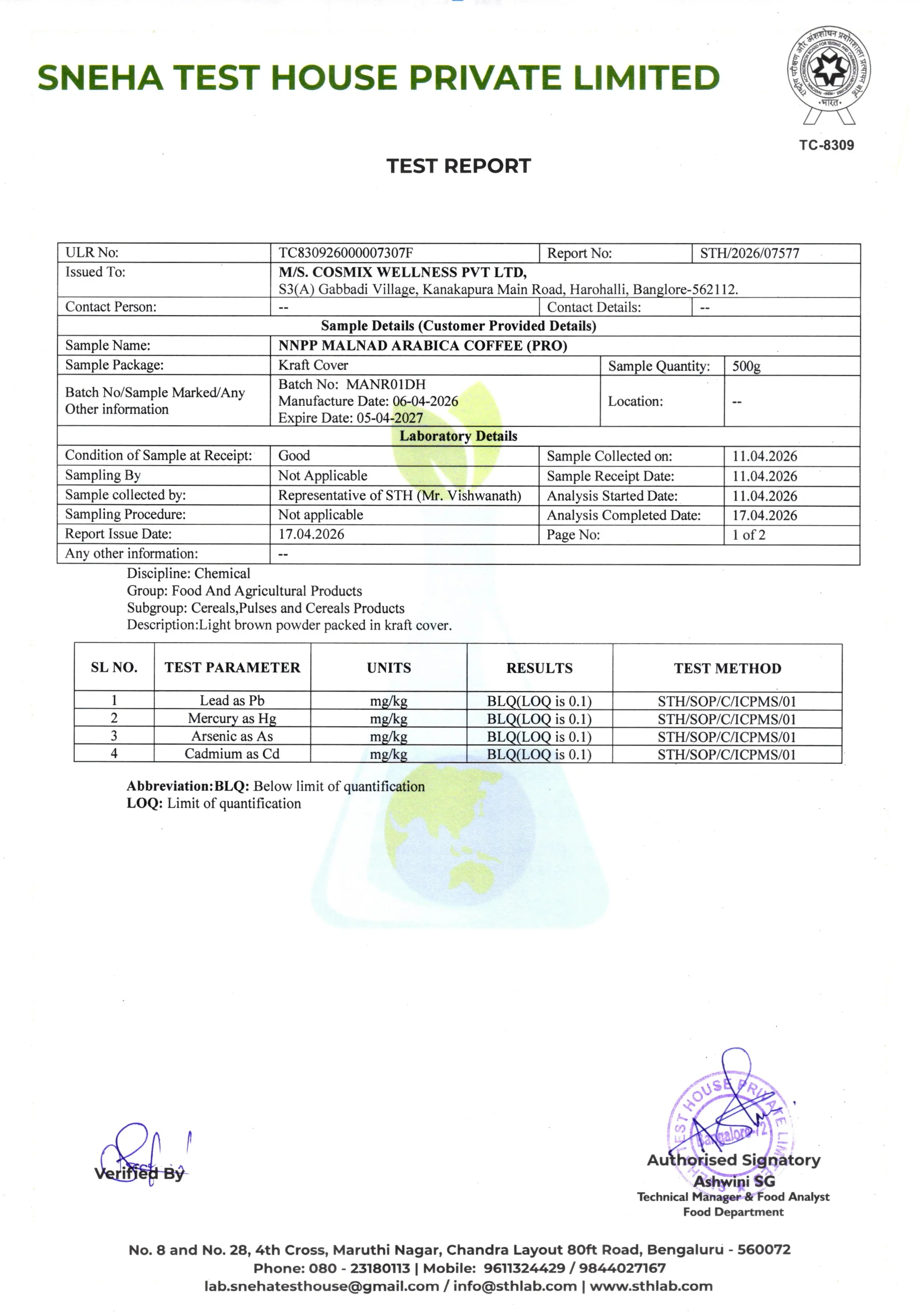 Certificate 1