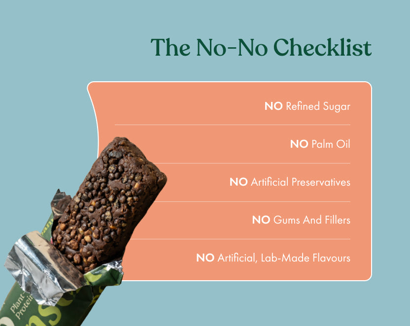 No-Nonsense Protein Bar - Choco Peanut | Pack of 6 | 270g