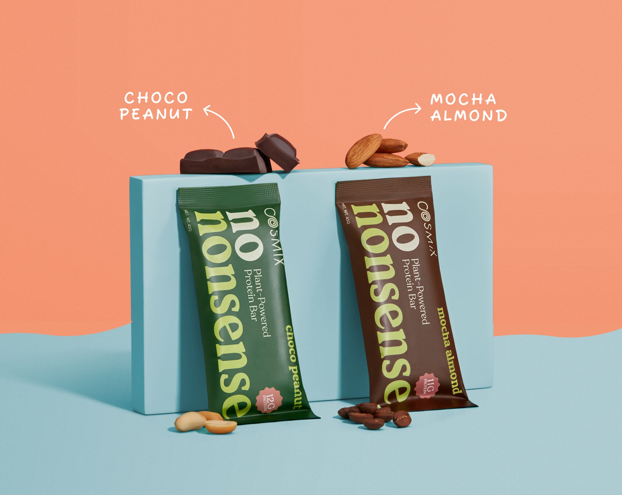 No-Nonsense Protein Bar - Choco Peanut | Pack of 6 | 270g