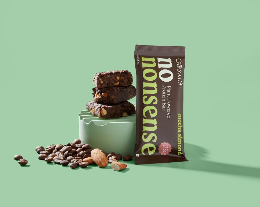 No-Nonsense Protein Bar - Mocha Almond | Pack of 6 | 270g