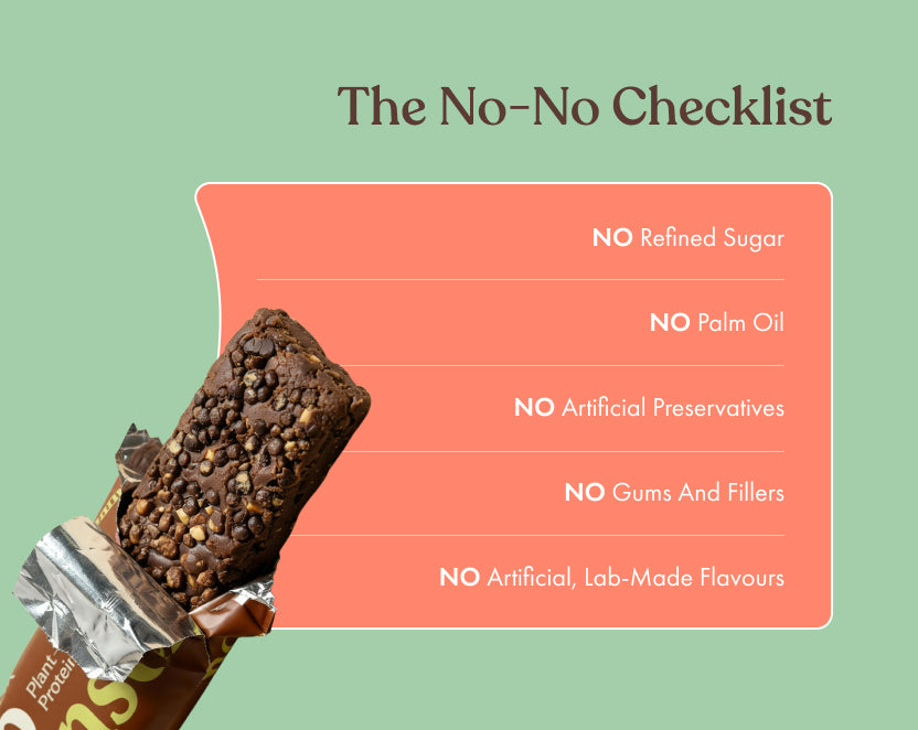 No-Nonsense Protein Bar - Mocha Almond | Pack of 6 | 270g