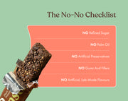 No-Nonsense Protein Bar - Mocha Almond | Pack of 6 | 270g