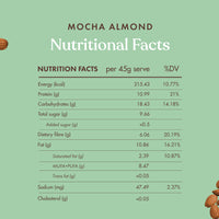 No-Nonsense Protein Bar - Mocha Almond | Pack of 6 | 270g