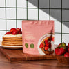 No-Nonsense Plant Protein Pancakes - Strawberry