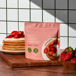 No-Nonsense Plant Protein Pancakes - Strawberry